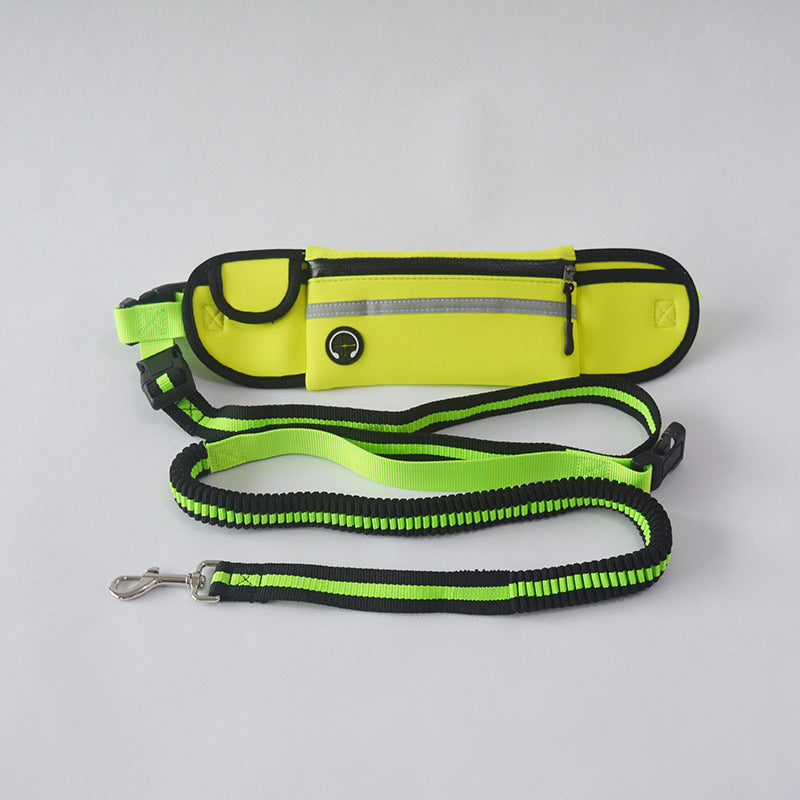 Pet Sports Bag with Reflective leash and waist strap