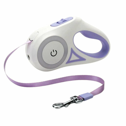 Retractable  Dog Leash with Light