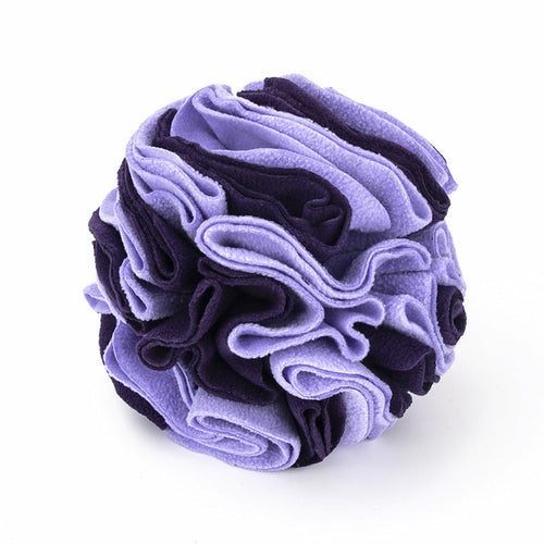 Pet Snuffle Training Ball Toy multiple colors and 2 sizes