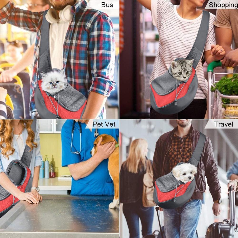 Shoulder Pet Travel Carrier Pouch