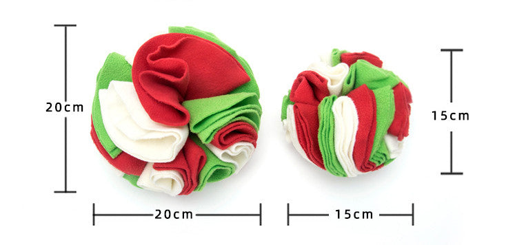 Sizes of Snuffle ball