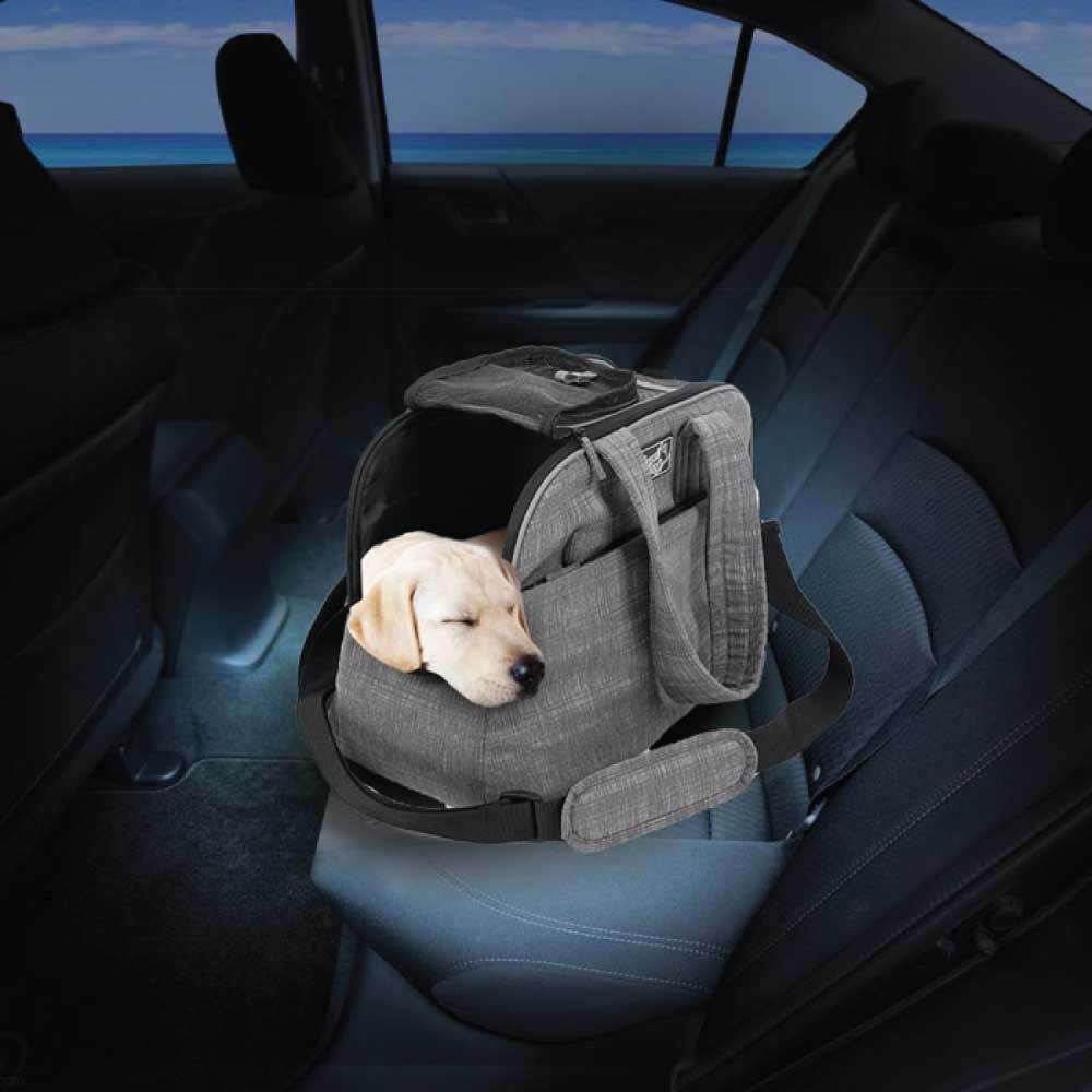 Pet Traveler Carrier Bag in the Car