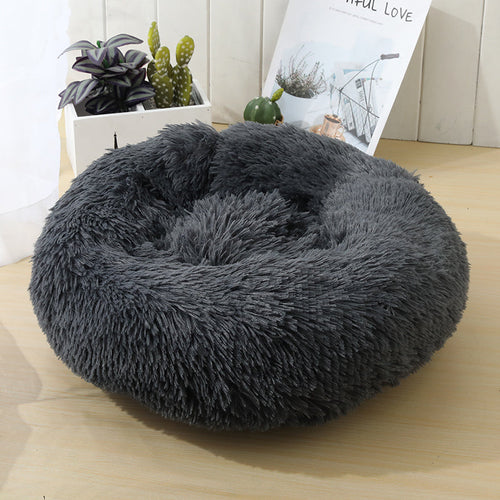 Soft Calming Donut Bed For Dogs