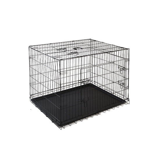 Image of wire crate with pad